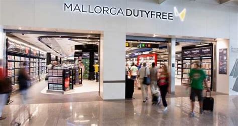 duty free stores palma airport.